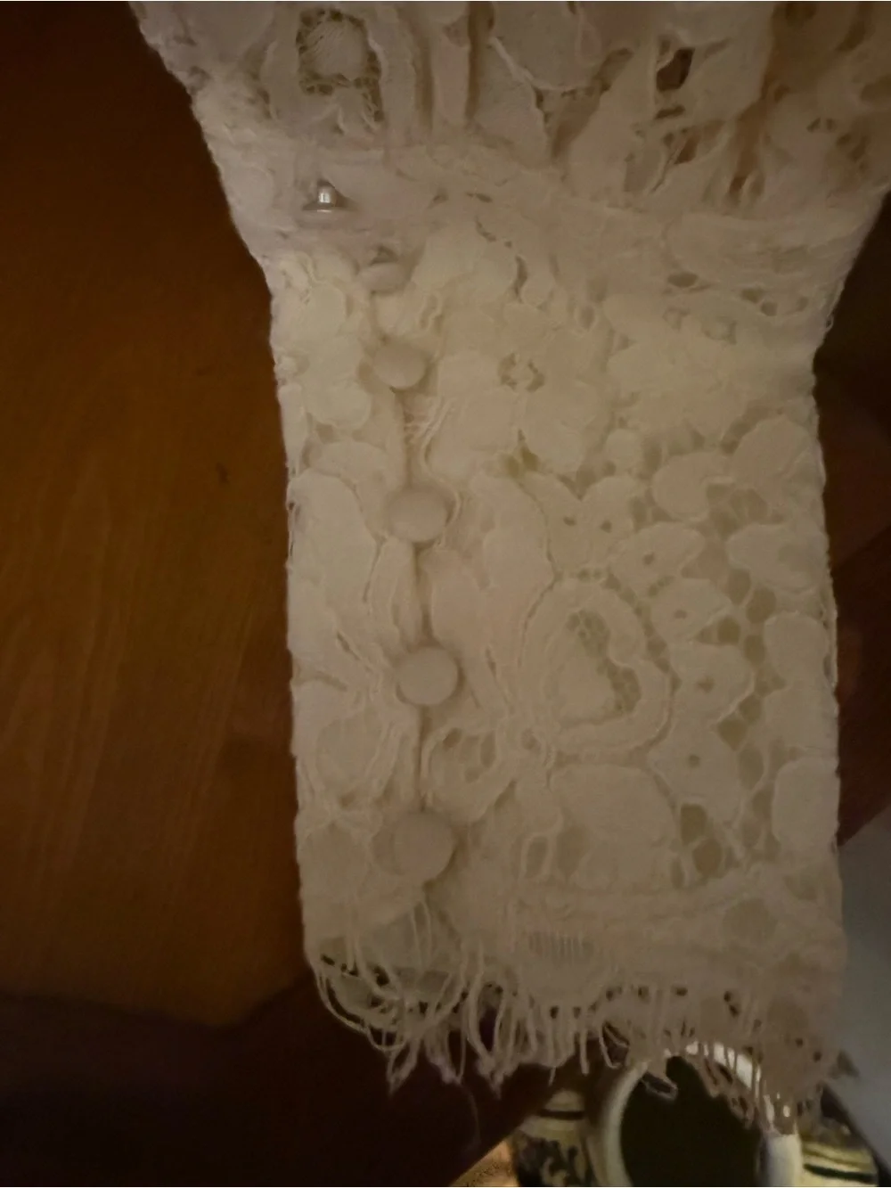 Anthropologie Bardot Georgia Lace top and cream/ivory 6
